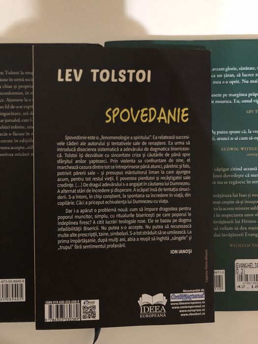Lev Tolstoi Carti Noi