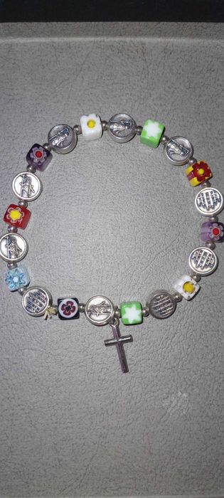 Brățara din sticla Murano cu Duomo din Milano