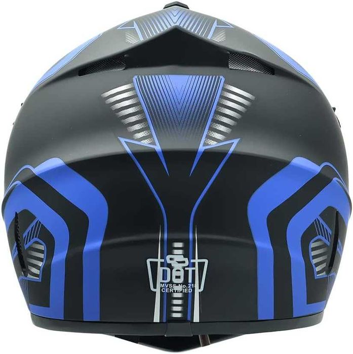 Каска Крос Мотор/Скутер/Бъги/Вело/АТВ -YF122/YF123