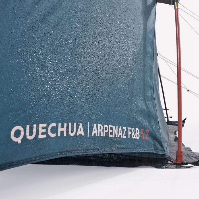 Cort de camping 5 persoane 2 camere, - produs resigilat Decathlon