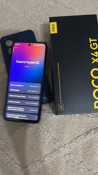 poco x4 gt 8/256gb