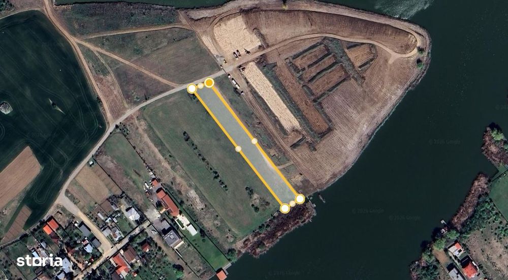 Teren Snagov cu deschidere lac