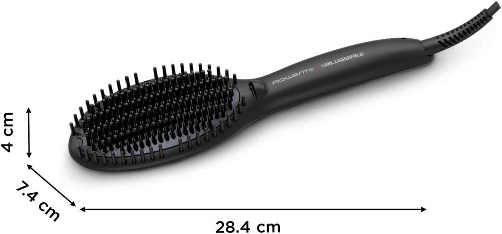 Четка за изправяне Rowenta x Karl Lagerfeld CF582L за всички типове коса