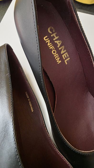 Pantofi cu toc Chanel