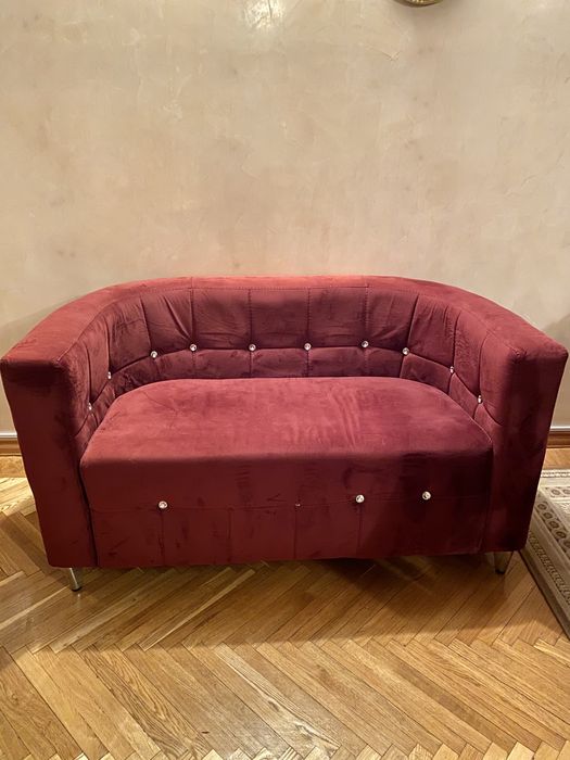 До 10.09 срочно! Продам красивый мини диван-кресло