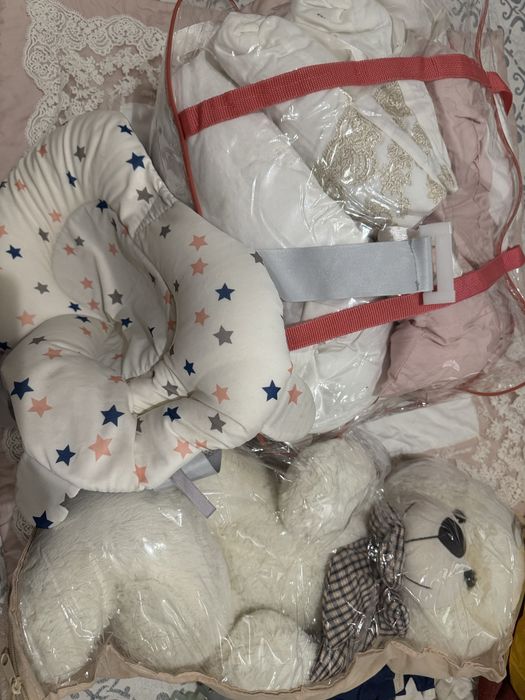 Для ваночки накладка, бортики, мишка