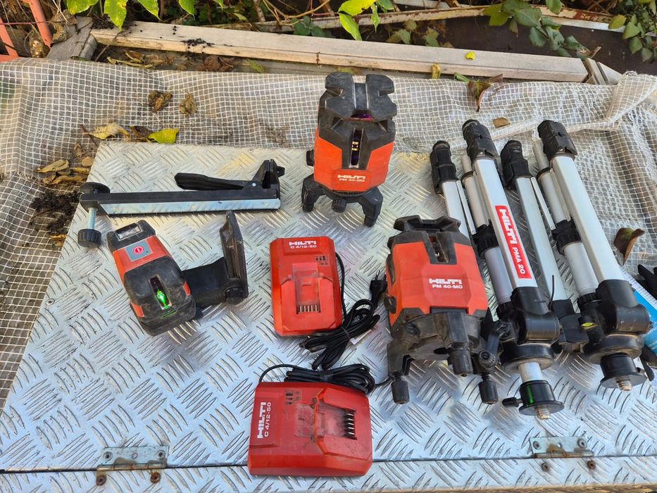 Nivela laser Hilti PM 40 - MG  / PM 2- LG raza verde
