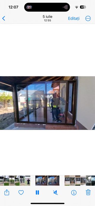 Inchidere terase aluminium