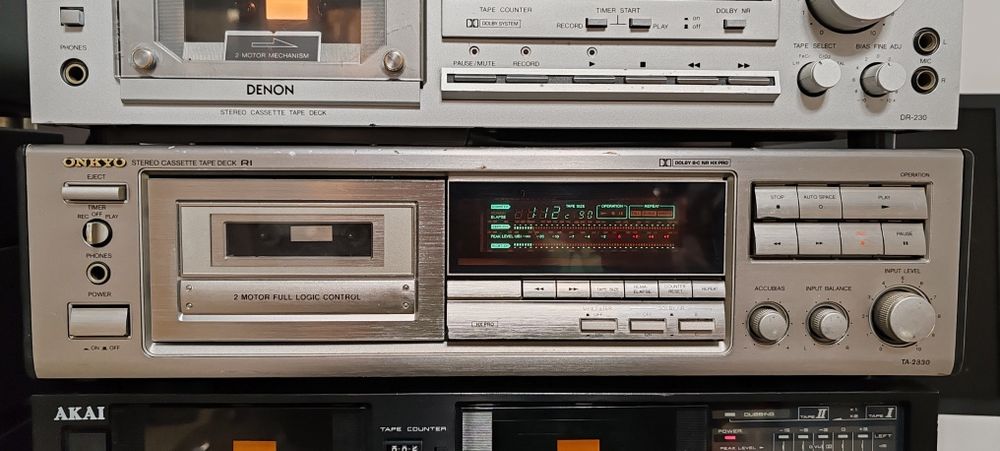 Casetofoane deck Optonica ,Denon,Onkyo,Akai