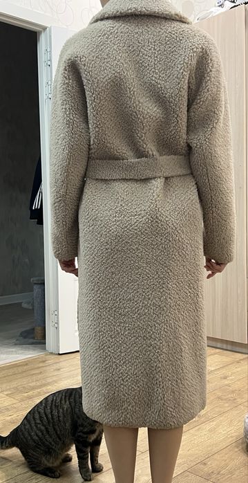 Шуба из натуральной овчины