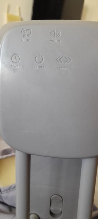 Электронный манеж-кровать 3в1