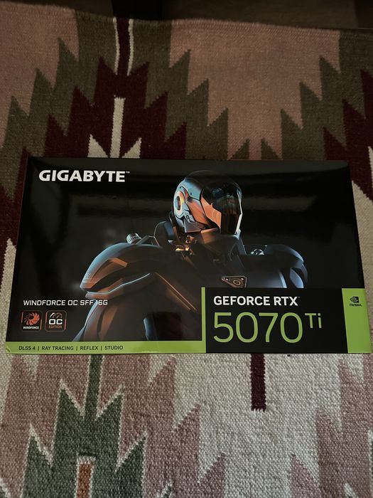 Новая видеокарта RTX 5070TI 16GB GIGABYTE