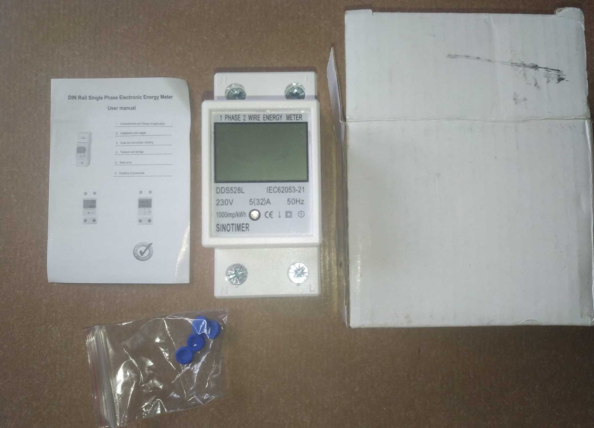 Електромер монофазен контролен 230V 32A гр. София Красна поляна 1 • OLX.bg