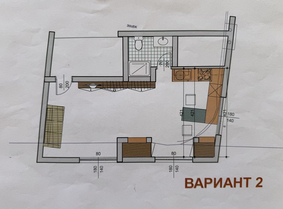 Продава се Офис в Казанлък - 51 кв.м за 890 €/кв.м - Снимка #12