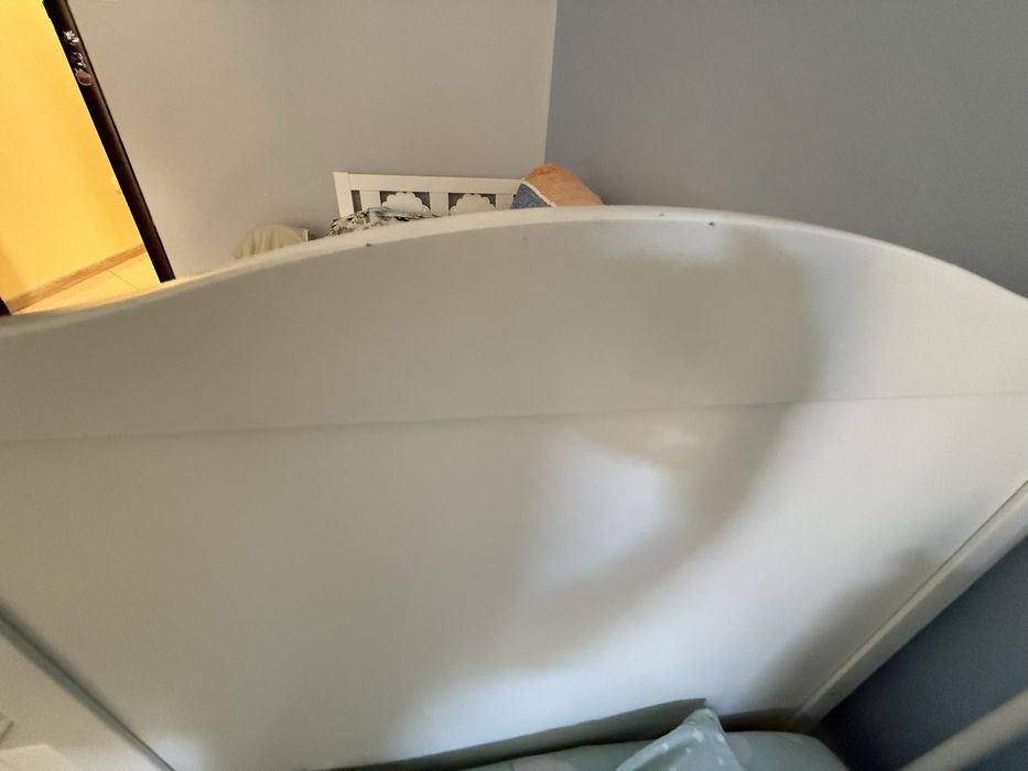 Бебешка дървена кошара ИКЕА с матрак 60/120