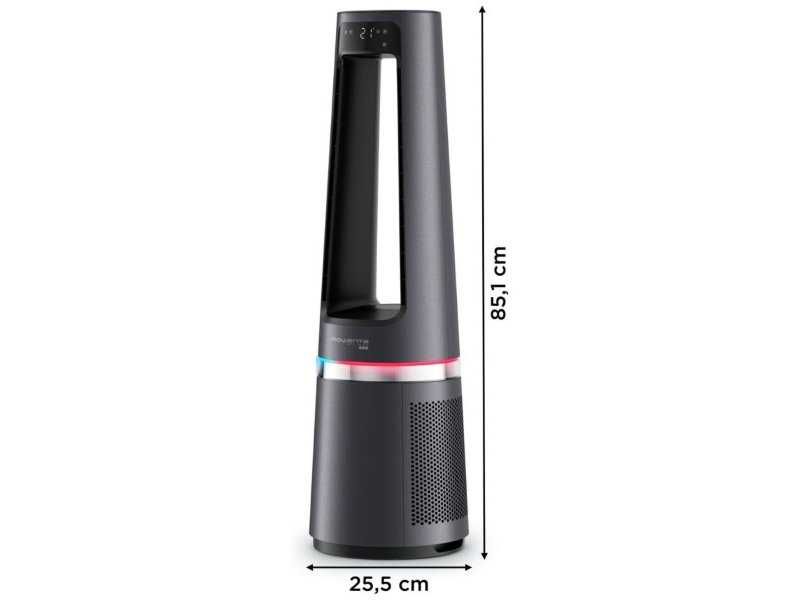 Пречиствател за Въздух, Вентилатор и Отоплител 3 в 1 Rowenta Eclipse QU5062, 2100 W