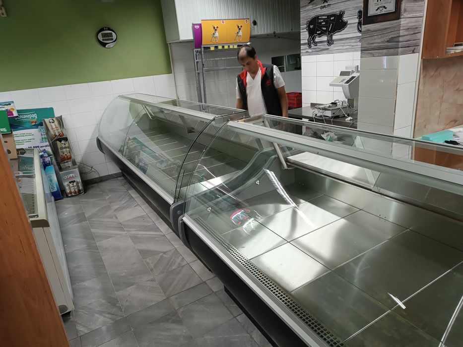 Месарски хоризонтални хладилни витрини - по поръчка