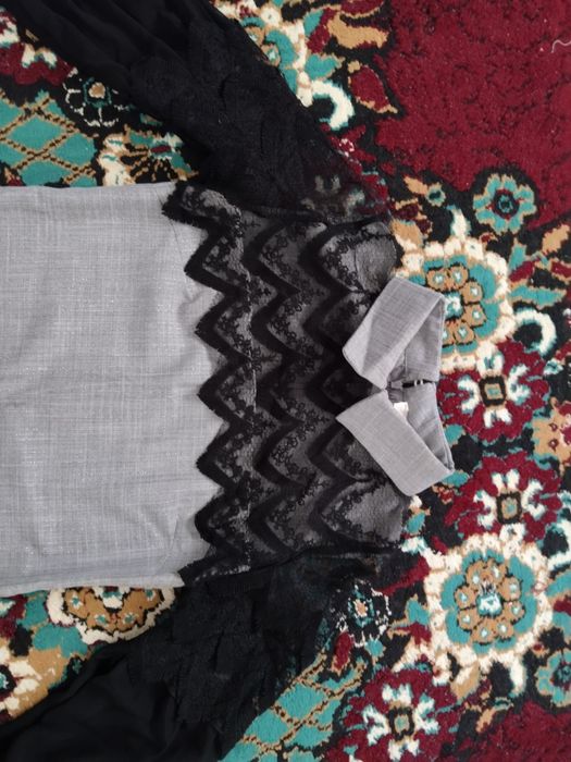 Turkiya koyne rangi qora va seriy razmeri M