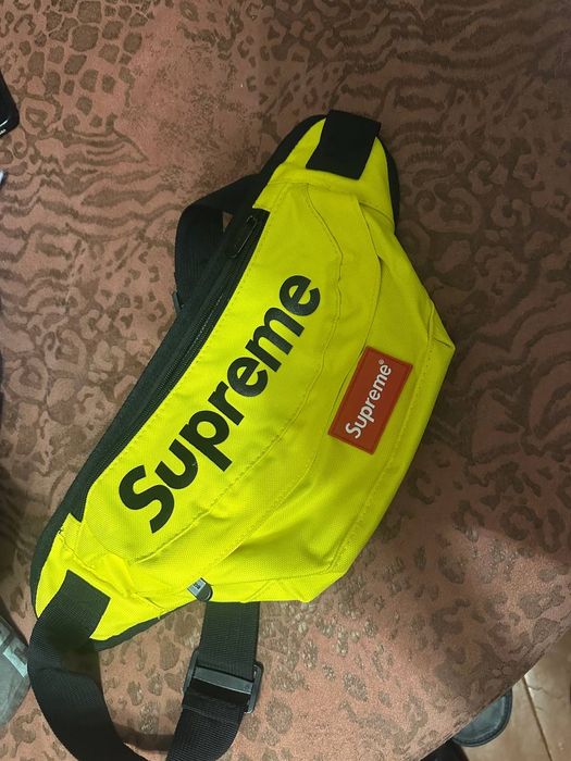 Барсетка Supreme бананка