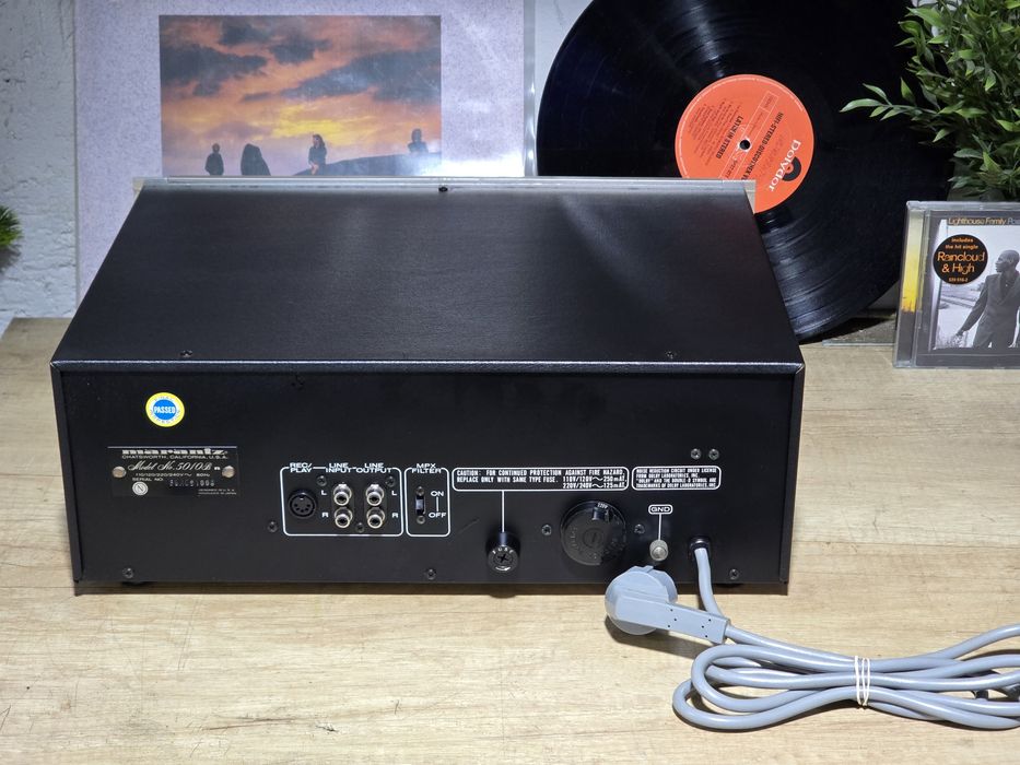 Casetofon deck MARANTZ model 5010B, vintage argintiu, hifi retro