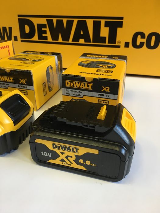 Батерии DeWALT 12V / 18V / 54V - XR / FlexVolt / PowerStack  - 2025г !