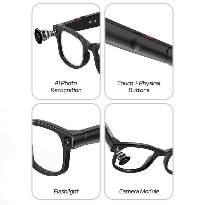 AI Smart Glasses AIMB-G1 — умные очки с камерой. Есть доставка