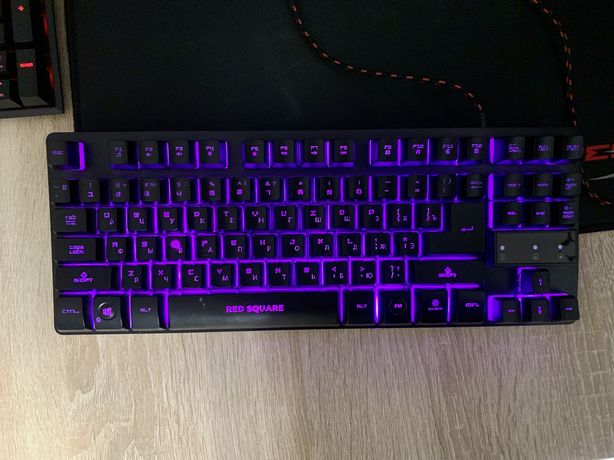 Red square tesla tkl rgb