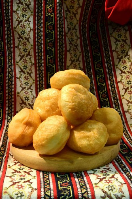 қаттама,  қуырылған пельмен, етті бәліш