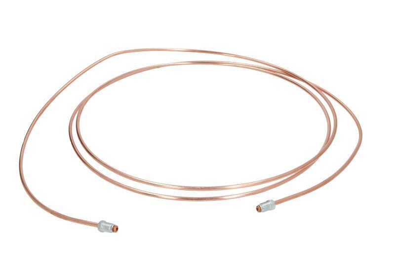 Conducta frana cupru cu niplu diametru 4,75 mm, filet exterior, Grosime perete 0,9 mm, filet M10x1/M10x1, lungime 3200 mm