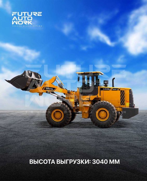 Xalol Nasiyaga LOVOL FL955F-II markali frontal yuklagich pogruzchig
