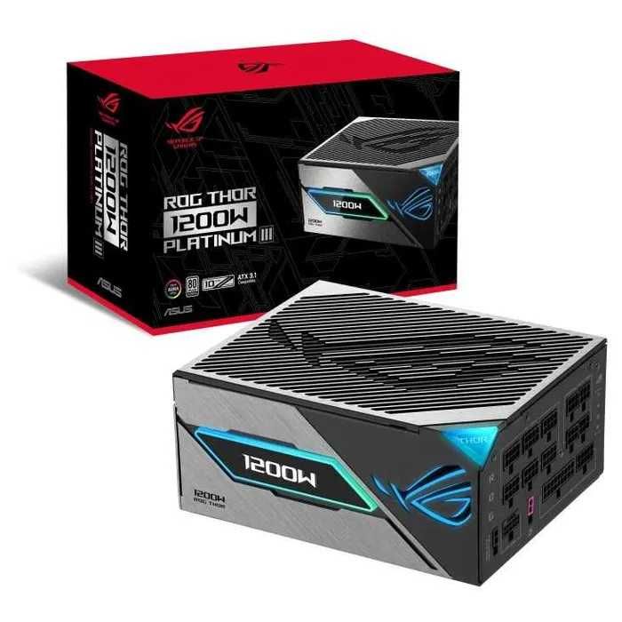 Блок питания ASUS 1200W ROG-THOR-1200P3-GAMING
