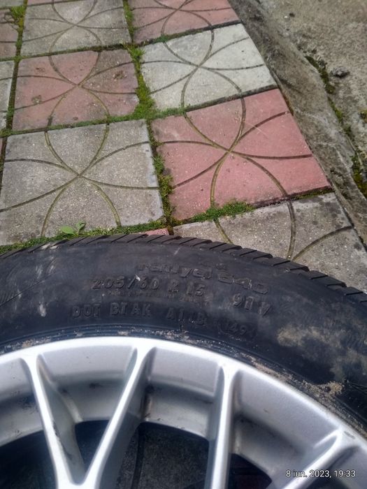 Roti BBS original jante aluminiu cu cauciucuri