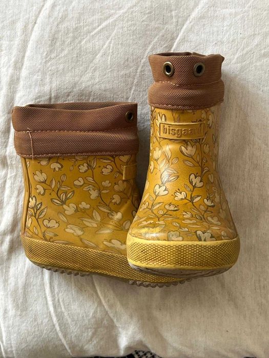 Cizme bizgaard cauciuc imblanite cu lana, marime 25