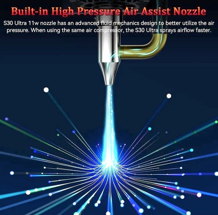 SCULPFUN S30 ULTRA 22W Лазер за гравиране и рязане с обучение и гаранц