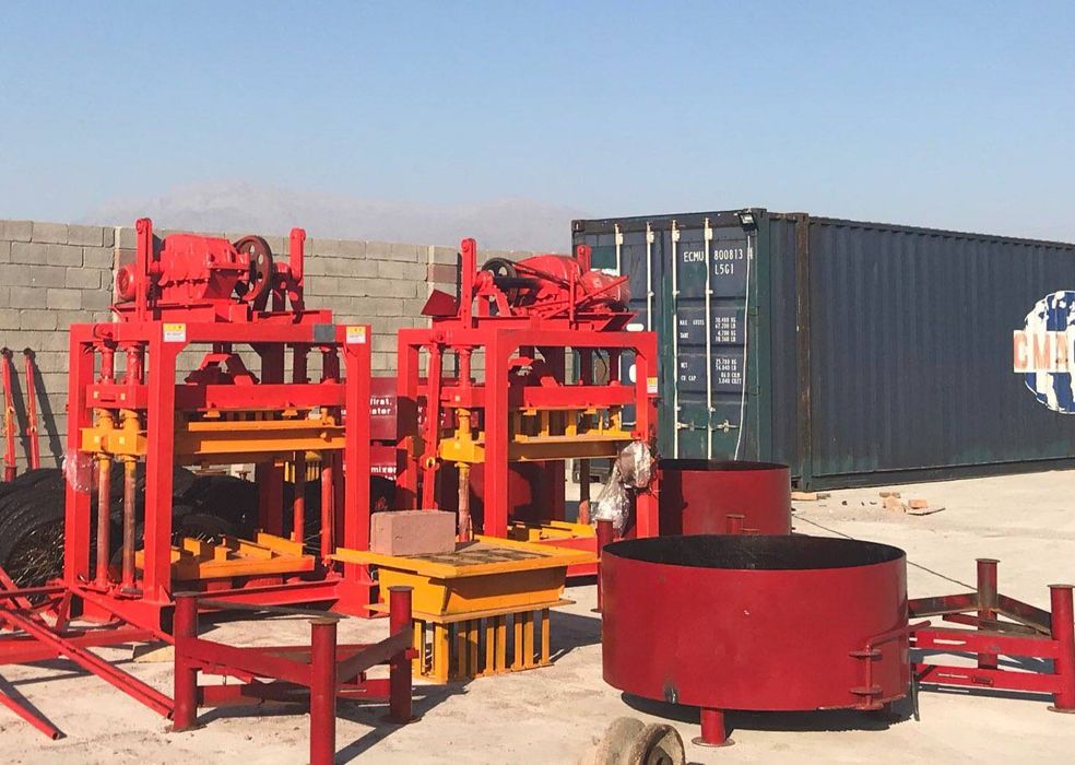 Шлакаблок апарати, Хитой да ишлаб чикарилган