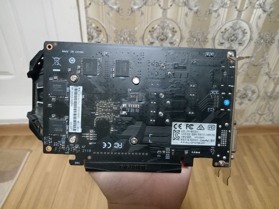 Placa video Nvidia Gtx 1050 Ti, 4gb