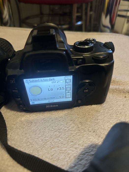 Vand aparat foto nikon d60 obiective 18-200mm vr 18-55mm vr