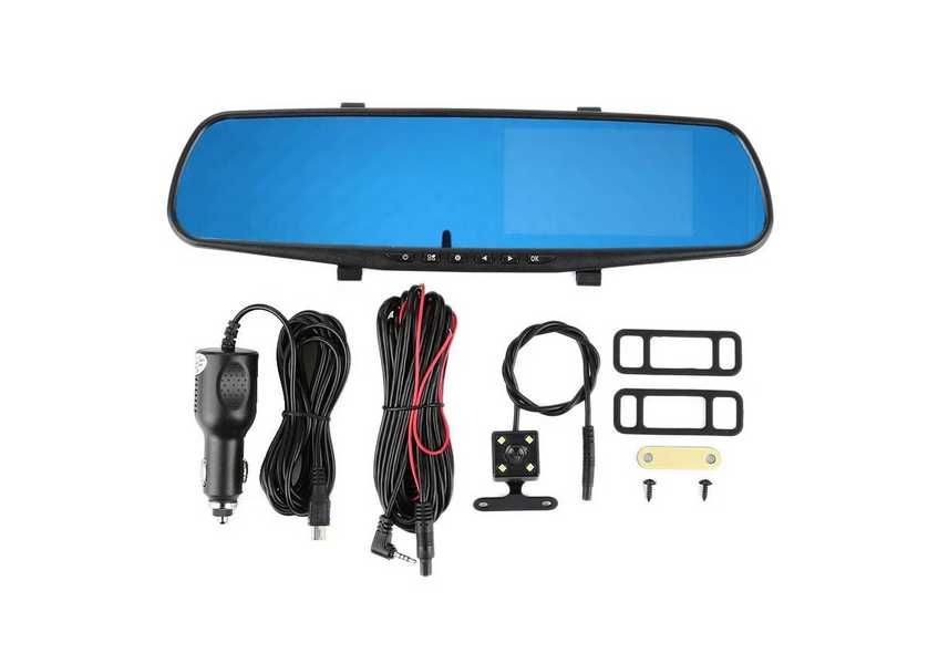 Огледало за обратно виждане с DVR видео камера, Full HD-4.3 inch.