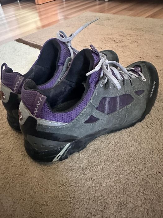 Mammut Waterproof Gripex Raichle Hiking Shoes Grey/Purple Women’s, size 41/ 26,5cm