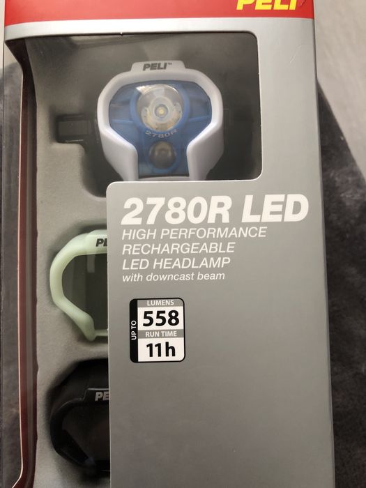 Lanterna de cap marca Peli 2780R. Led