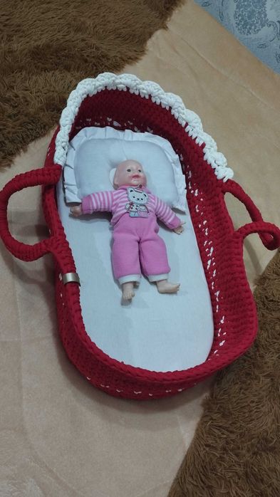 Люлька-вязанная для младенца