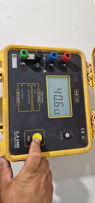 Chauvin arnoux C.A 6460  tester împământare si rezistenta
