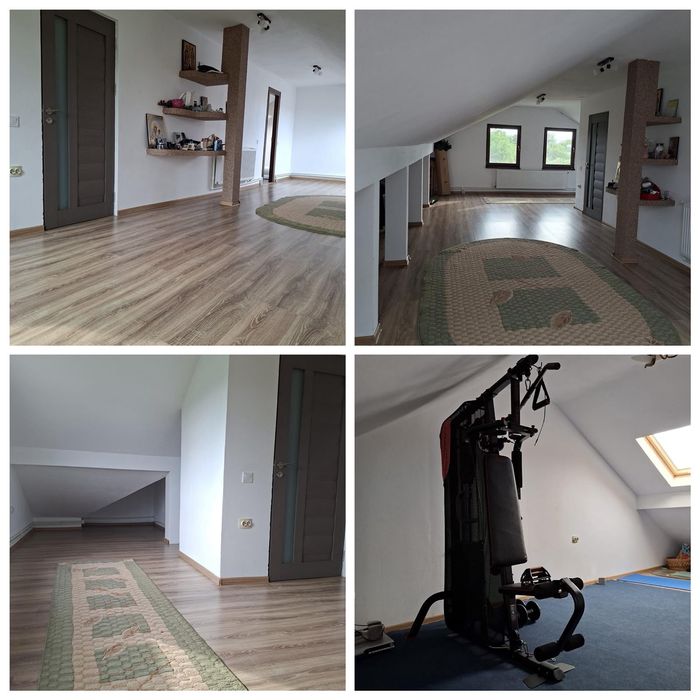 Apartament 4 camere + mansarda + 2 garaje