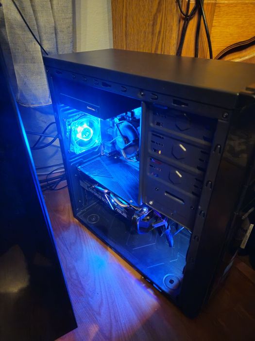 Vând Pc gaming DDR4 16 gb ram placa video 6 gb Gtx super