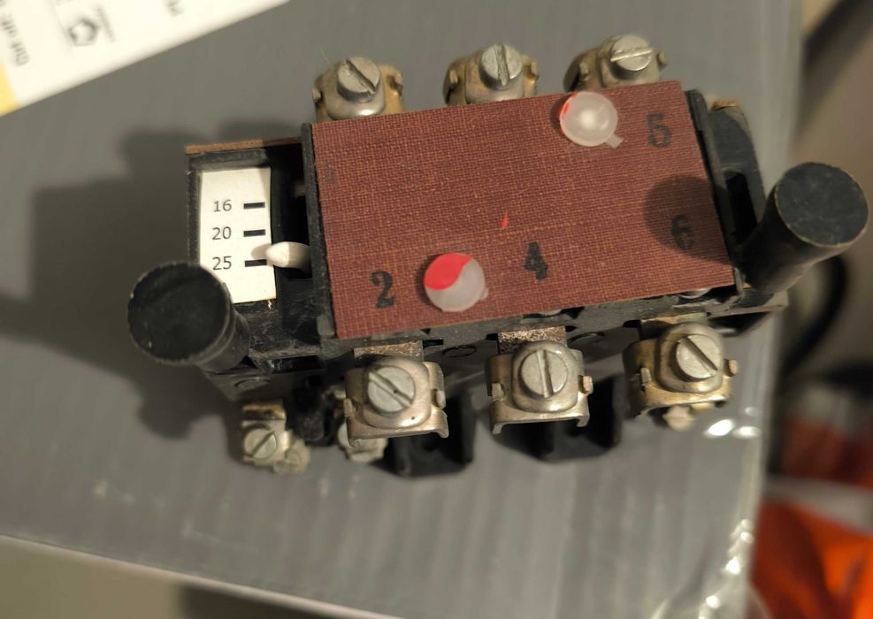 Термично реле, РТБ-11 16-25 A