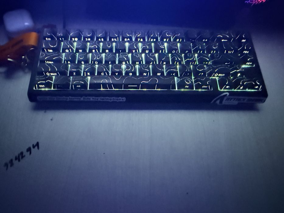 Клавиатура магнитная HE x68 Attack shark