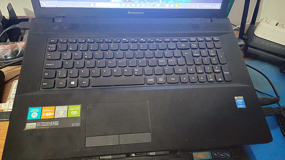 Lenovo G710  i7-4940MX  2TB SAMSUNG EVO  16GB Kingston HyperX CL9