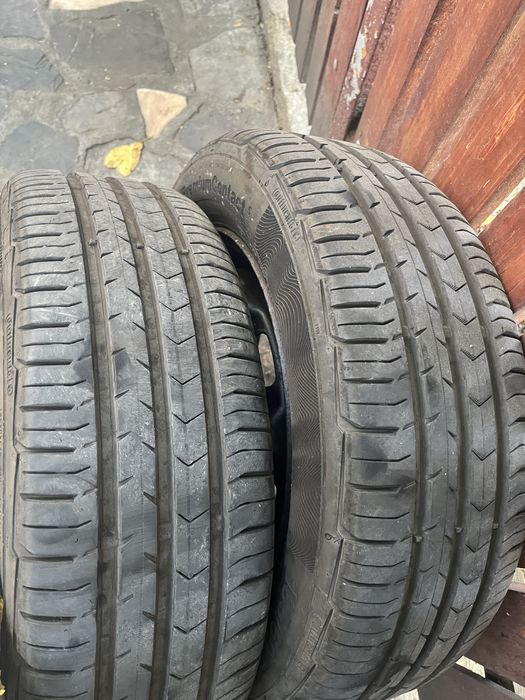 Jante + anvelope vara 185/60 R14 Continental
