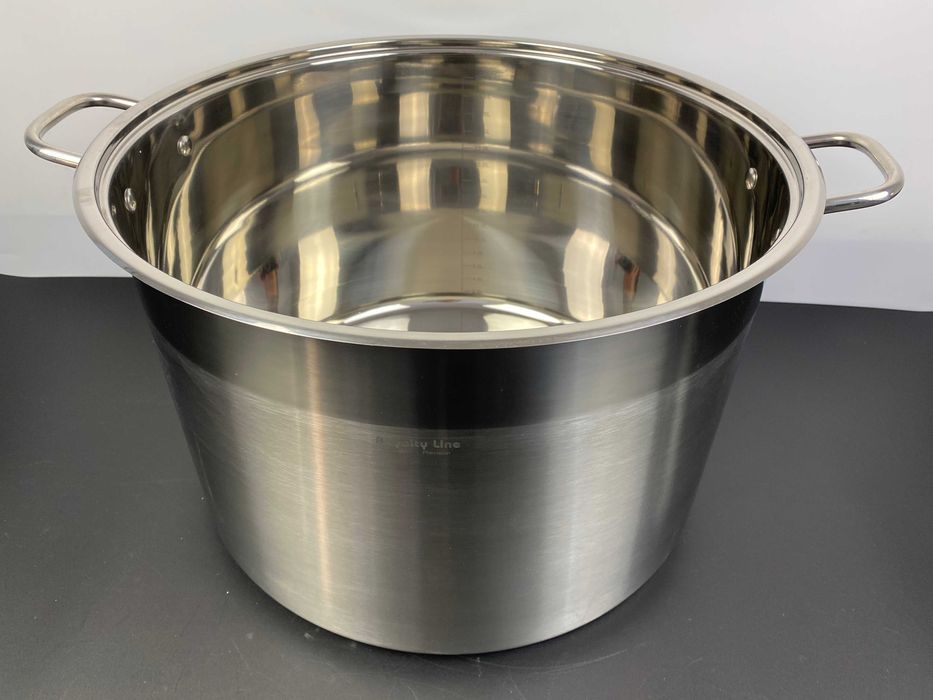 Oala inox 34 litri cu capac pentru gatit cantitati foarte mari