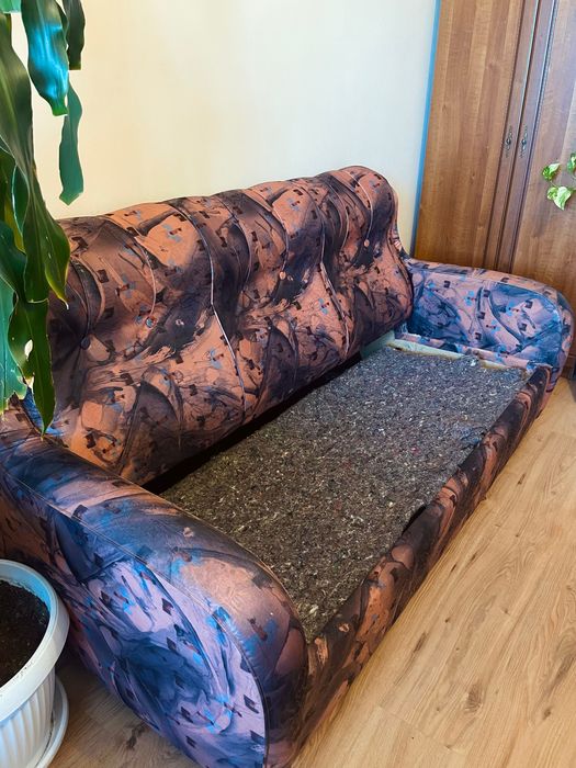 Холова гарнитура от 5 части с функция сън на дивана